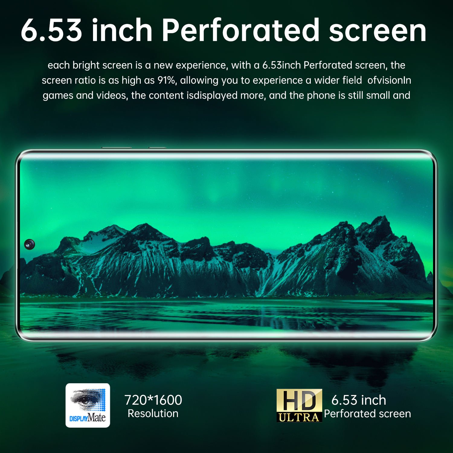 Global Version Reno11 Pro 4G Mobile Phone 6.53"HD Screen MTK6739 Quad-Core 3800mAh Battery 2A OTG SuperCharge Smartphone